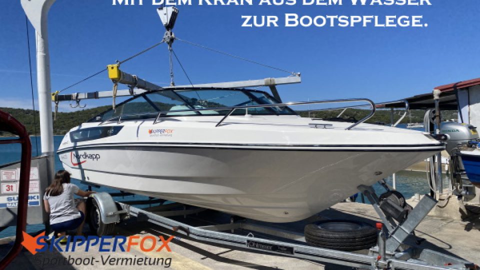SKIPPERFOX® Sportboot Kran