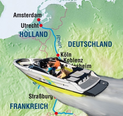 Skipperfox® Rheinfahrt