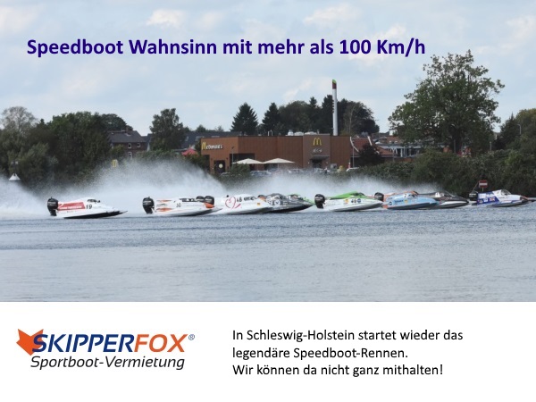 Speedboot Rennen